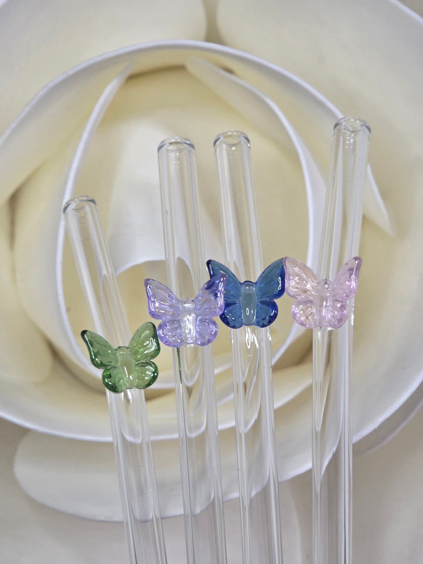 Paille papillon