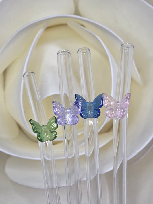 Paille papillon